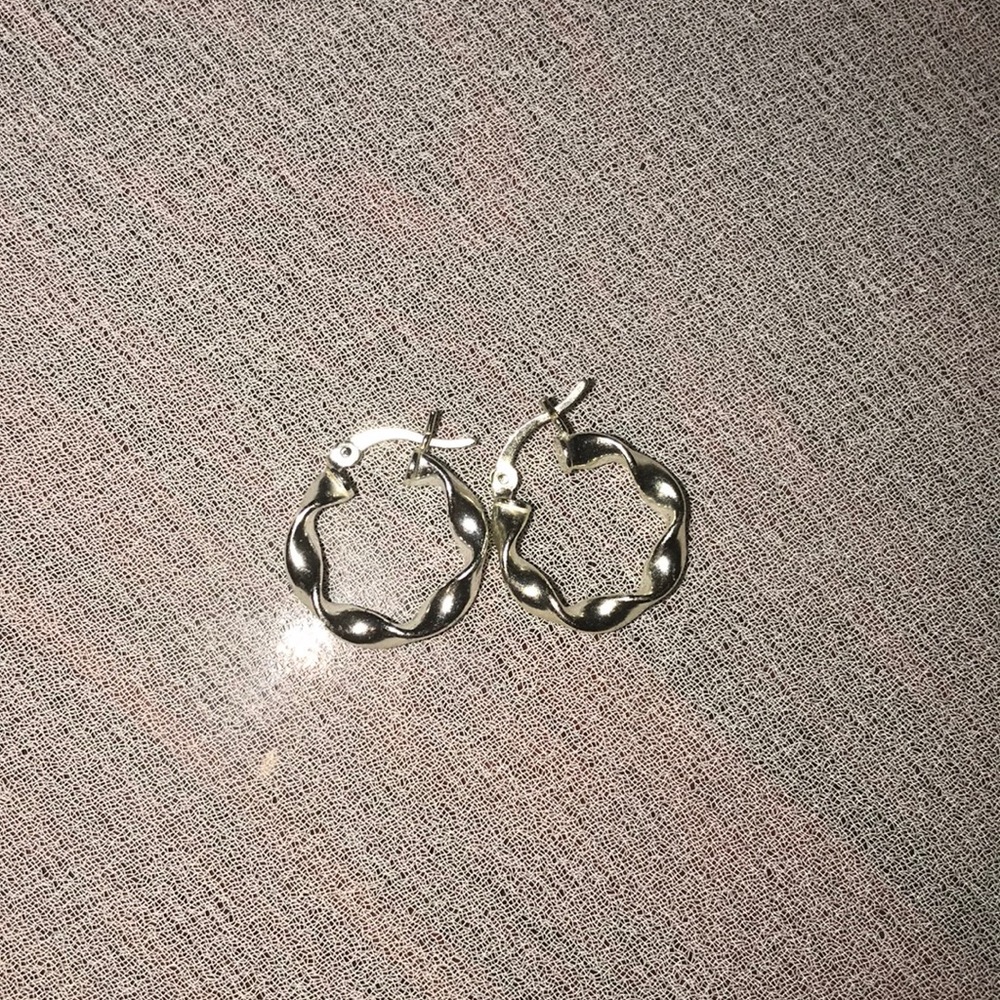 Earrings.